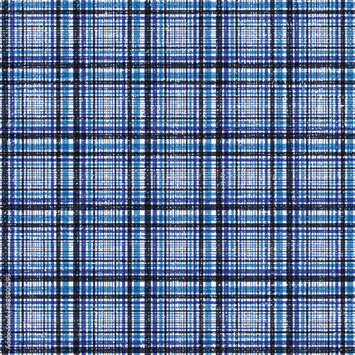 seamless pattern with squares spring black and blue color sample multi check texture background patterns.