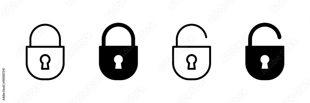 Lock icon vector isolated on white background. Encryption icon. Security symbol. Secure. Private Lock icon vector isolated on white background. Encryption icon. Security symbol. Secure. Private