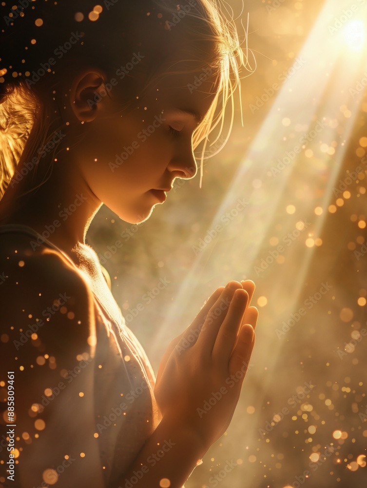 People with praying hands pose People with praying hands pose