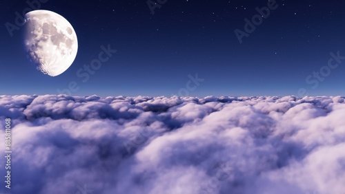 Above the clouds