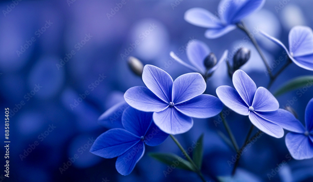 blue flowers