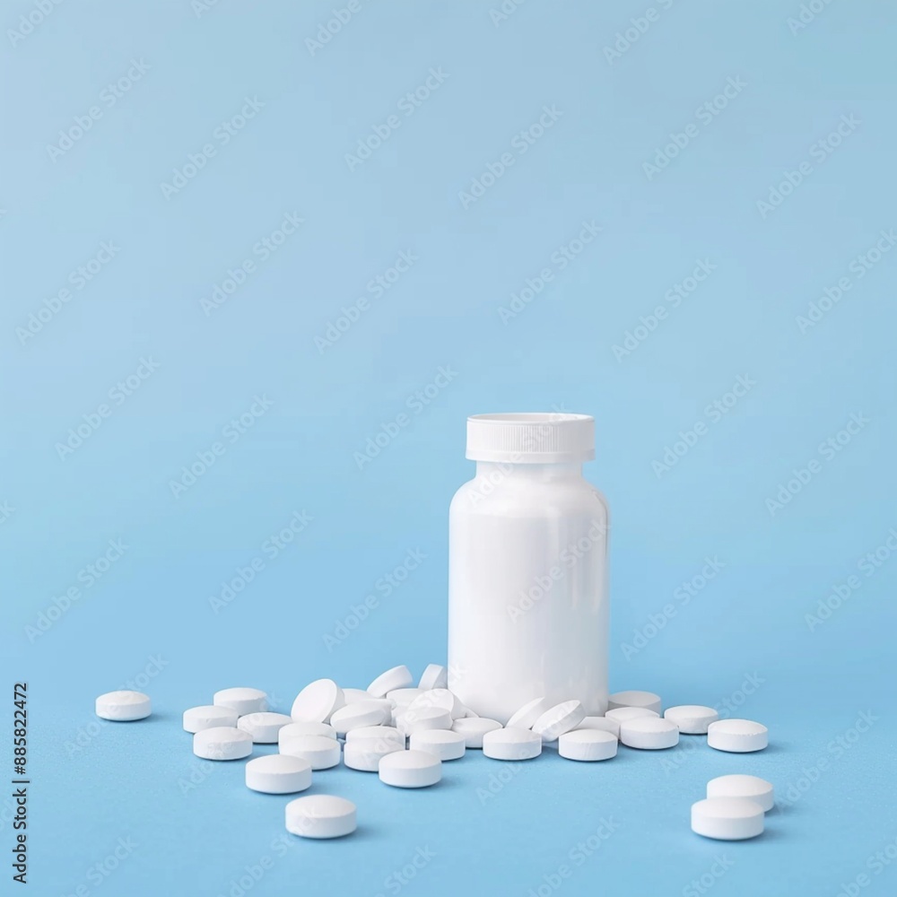 pills and bottle pills and bottle