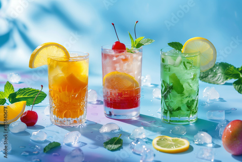 fresh non alcoholic mocktails 