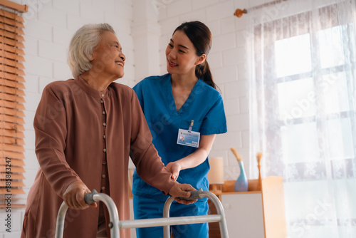Dedicated Caregiver, Woman ...