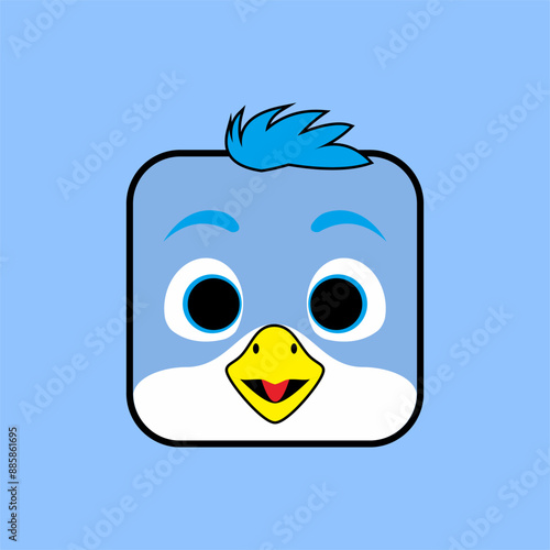 duck face in square cute funny and smile
