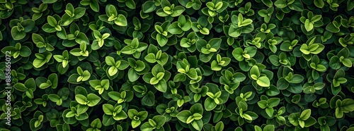 Wallpaper Mural Seamless Green Leaf Pattern, Hyper Realistic Torontodigital.ca