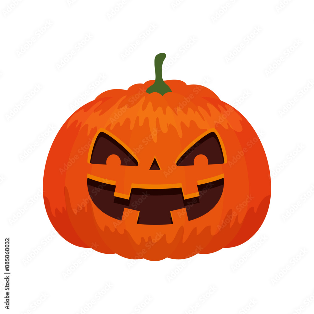 Hand drawn halloween pumpkin illustration Hand drawn halloween pumpkin illustration