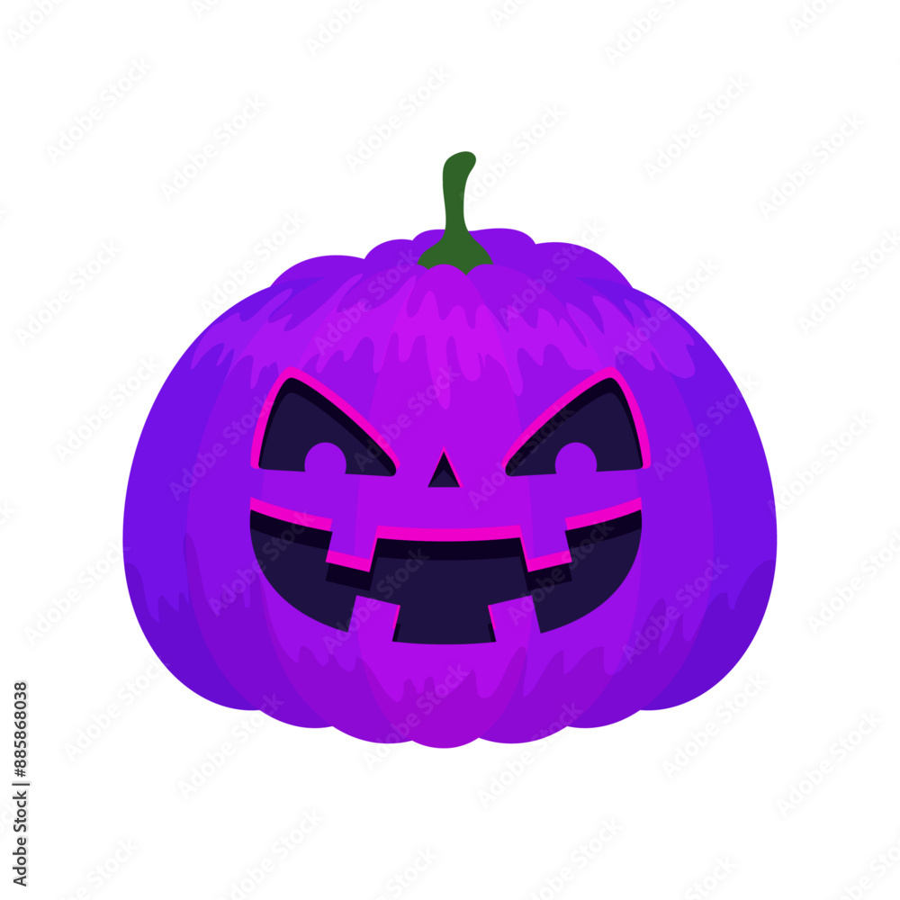Hand drawn halloween pumpkin illustration on white Hand drawn halloween pumpkin illustration on white