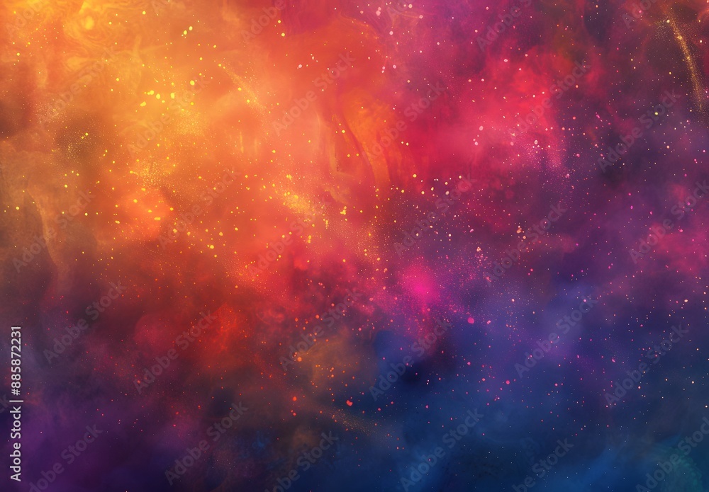 Abstract Colorful Powder Explosion Background Abstract Colorful Powder Explosion Background