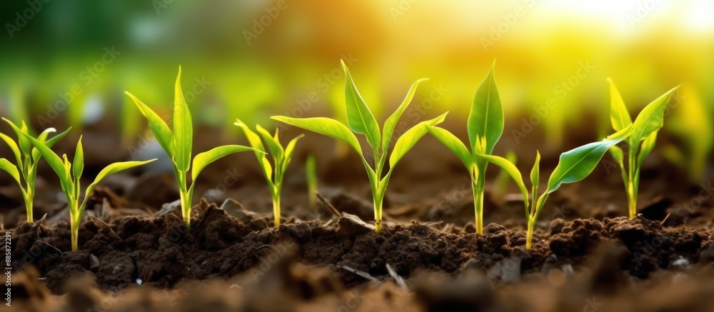 Young Green Shoots Reaching for the Sun Young Green Shoots Reaching for the Sun
