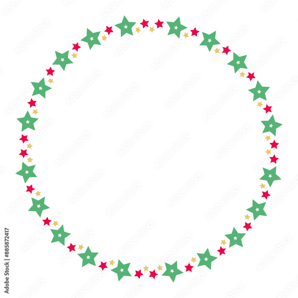 Frame template for christmas season celebration, christmas wreath concept Frame template for christmas season celebration, christmas wreath concept