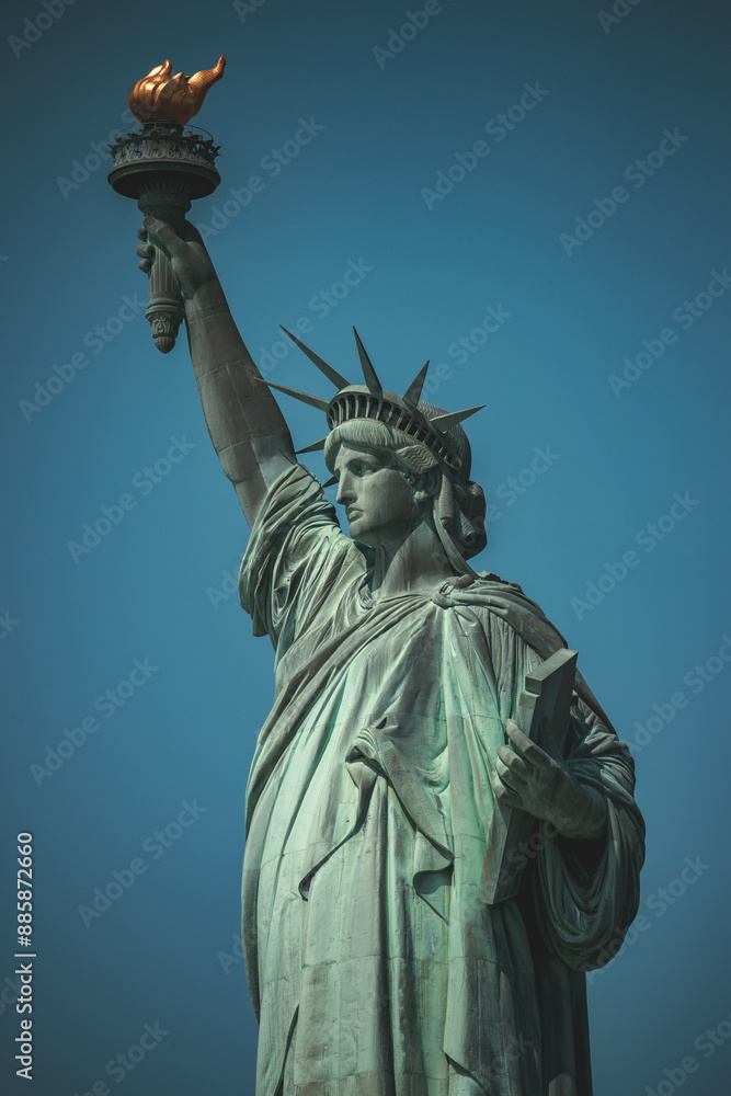 Fototapeta premium Statue of liberty, New York, USA