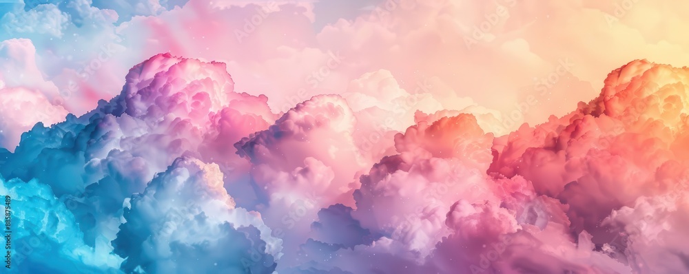 Abstract cloud texture, dreamy background, flat design illustration Abstract cloud texture, dreamy background, flat design illustration