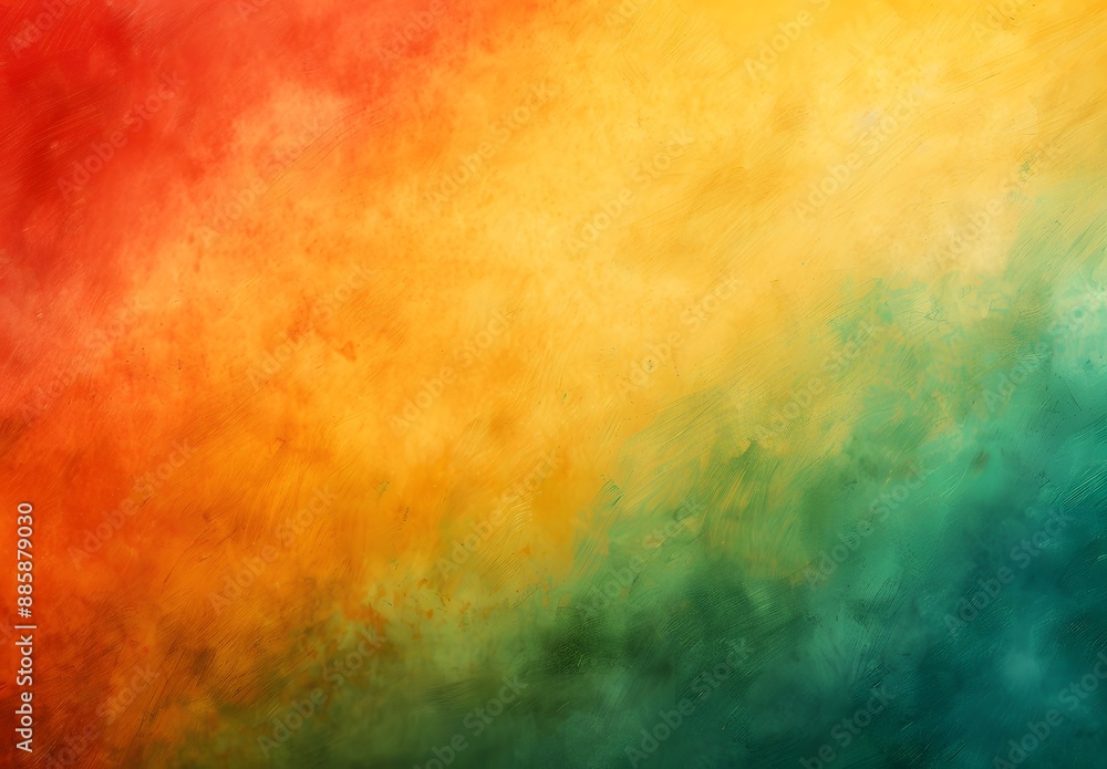 Obraz premium Abstract Rainbow Gradient Background with Grainy Texture