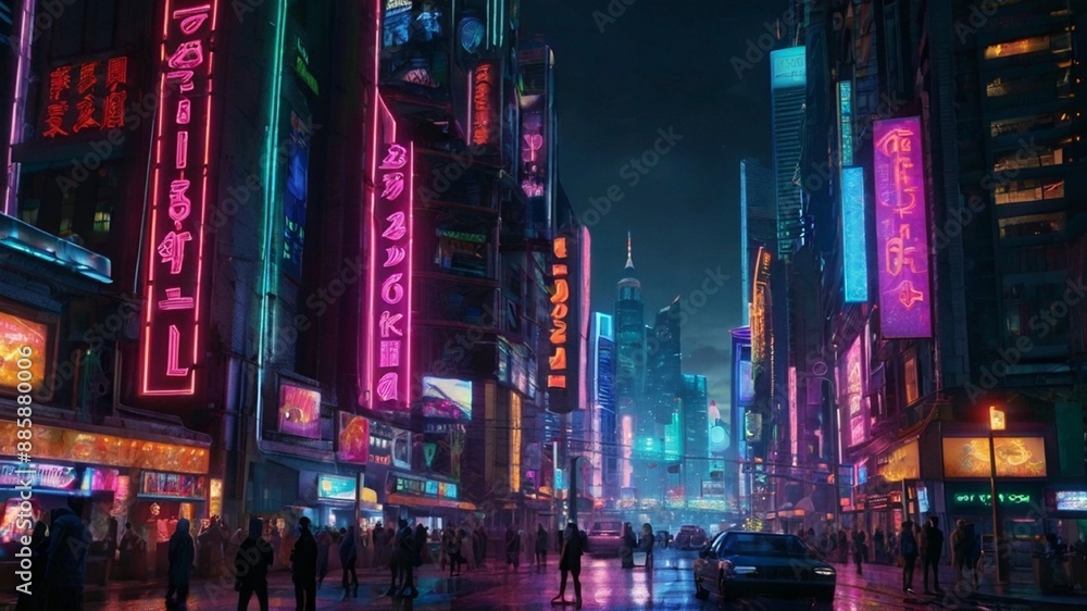 Beautiful City at night Beautiful City at night