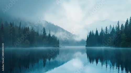 Lake wallpaper © pixelwallpaper