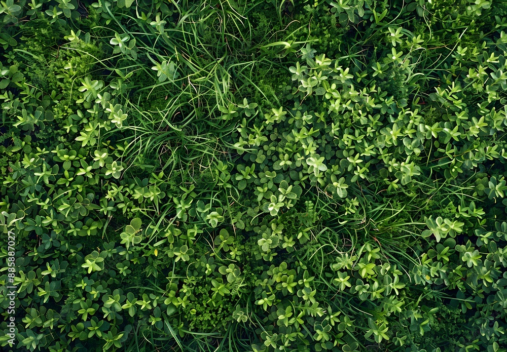 Obraz premium Lush Green Grass Texture Background