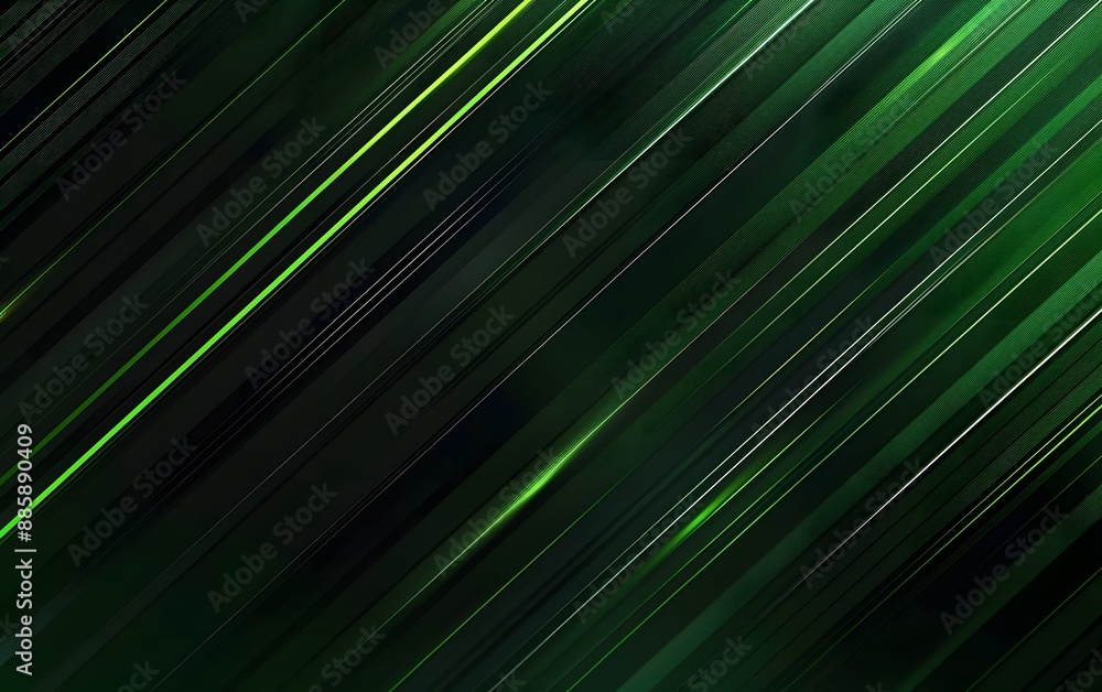 Abstract Green Lines Diagonal Background Abstract Green Lines Diagonal Background