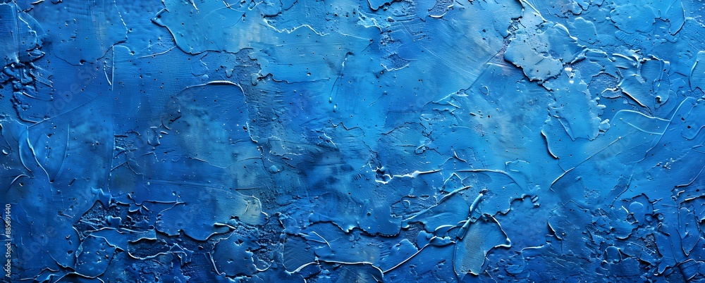 Abstract Blue Concrete Wall Texture Background Abstract Blue Concrete Wall Texture Background