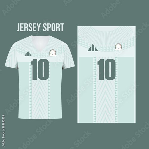 Jersey mexico 2024 vector editable for designers