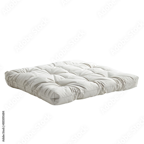 Comfortable White Floor Cushion