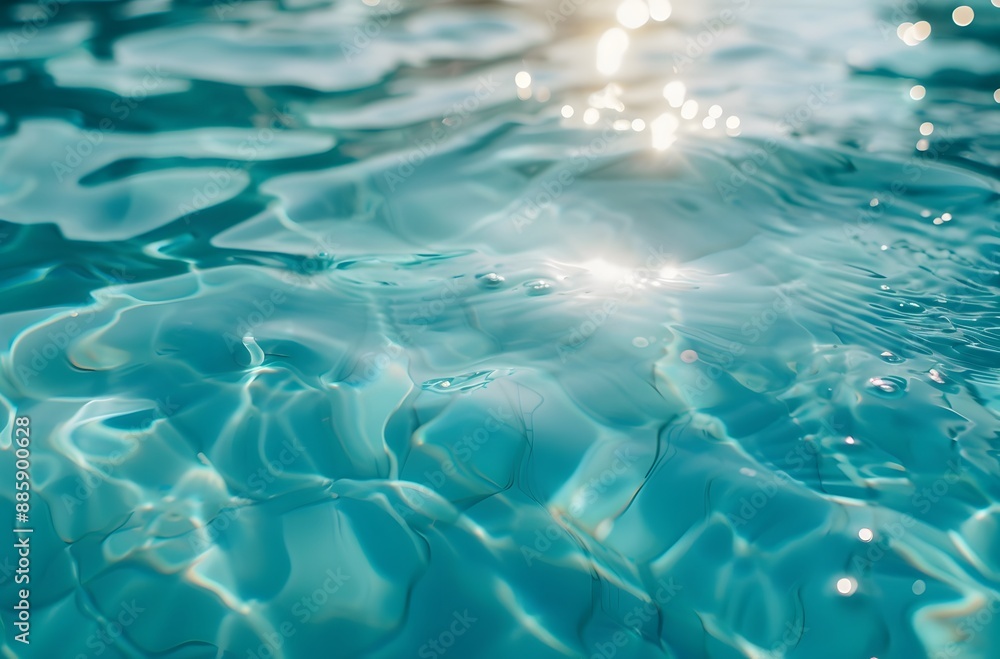 Sparkling Blue Pool Water Texture Sparkling Blue Pool Water Texture