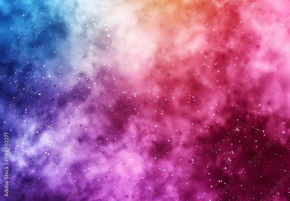 Abstract Watercolor Galaxy Background Abstract Watercolor Galaxy Background