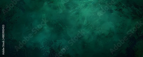 Dark Green Textured Background - Abstract Design