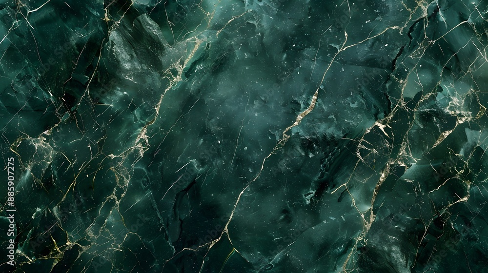 Dark Green Marble Texture Background Dark Green Marble Texture Background