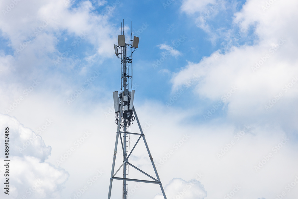 Outdoor mobile communication 5G signal base station tower Outdoor mobile communication 5G signal base station tower