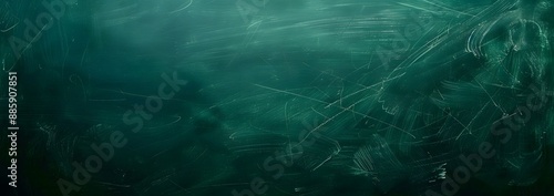 Dark Green Blackboard Texture Background