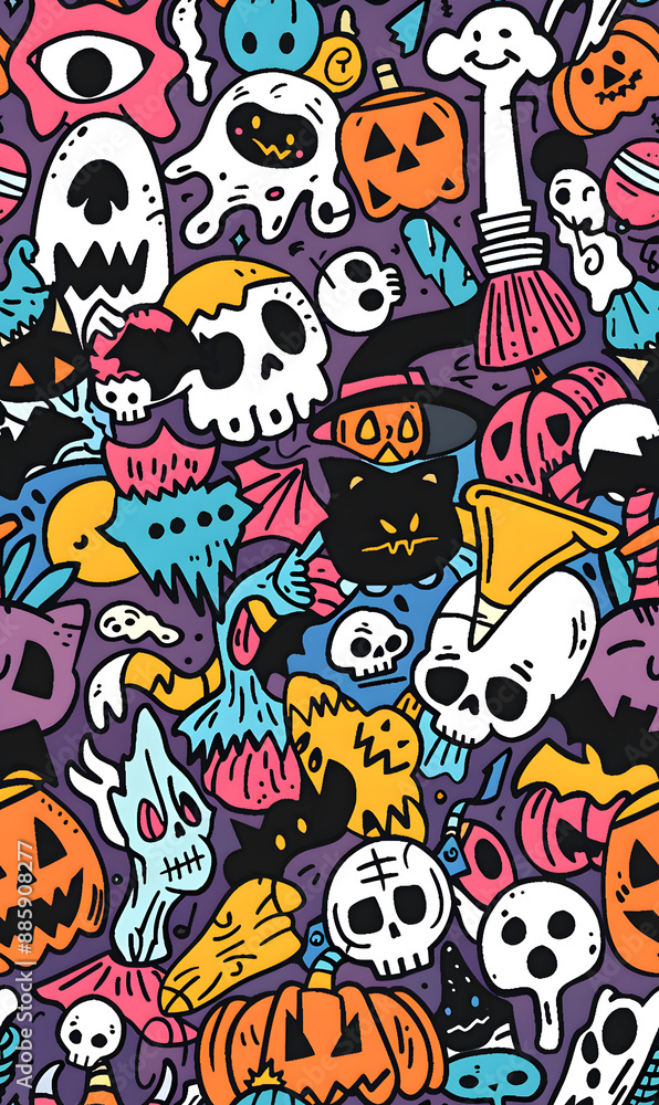 cartoon 2d illustrator doodle pattern, cute pattern in graphic seamless pattern cartoon 2d illustrator doodle pattern, cute pattern in graphic seamless pattern