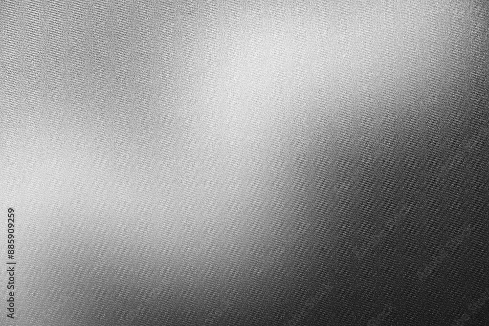 Black white dark gray silver abstract background. Color gradient. Wave. Rough grain grainy grungy noise dust. Brushed matte shimmery blur. Light. Metallic steel metal effect. Design.