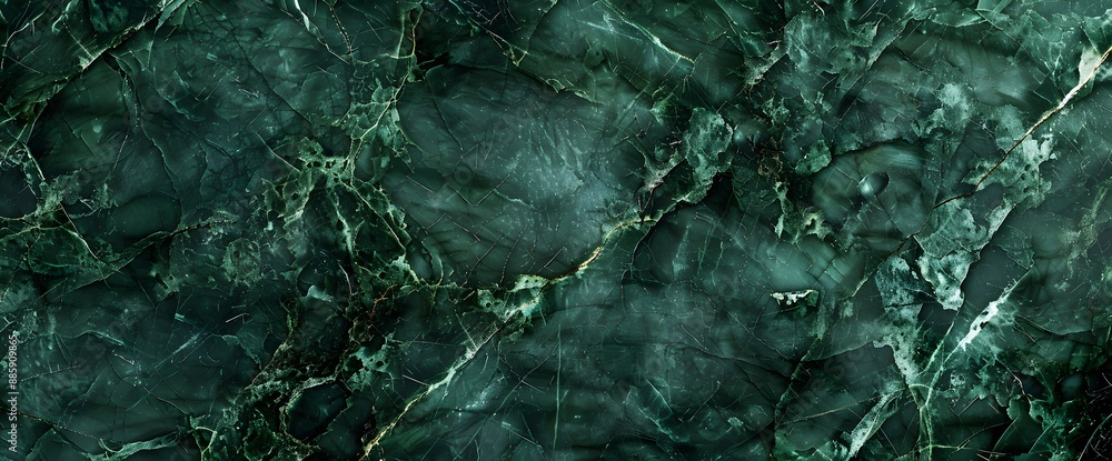 Seamless Dark Green Marble Texture Pattern Seamless Dark Green Marble Texture Pattern
