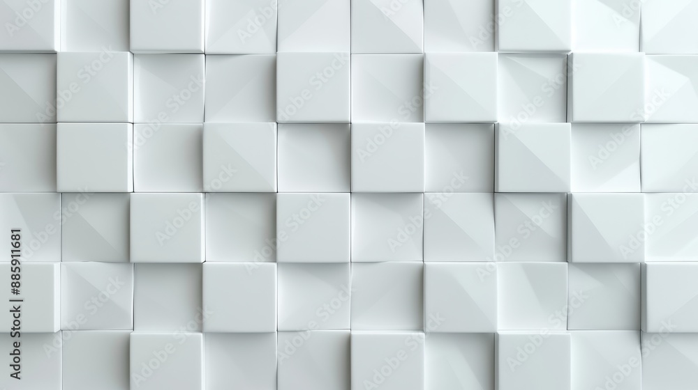 abstract white cubes background abstract white cubes background