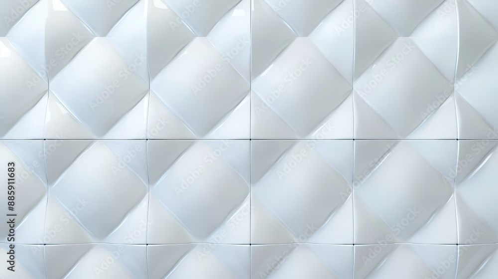 A white wall with white squares on it A white wall with white squares on it