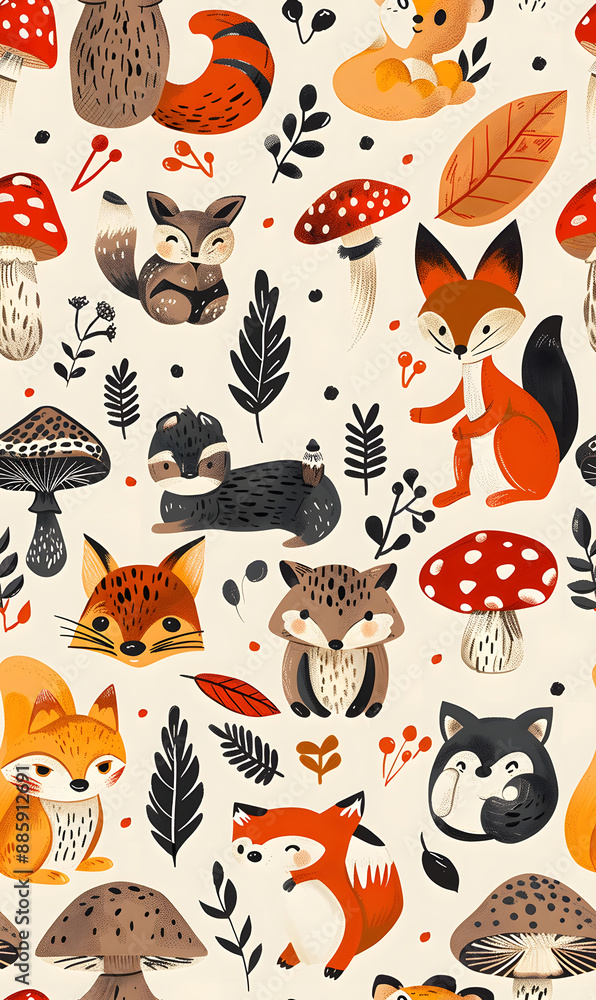 cartoon 2d illustrator doodle pattern, cute pattern in graphic seamless pattern cartoon 2d illustrator doodle pattern, cute pattern in graphic seamless pattern
