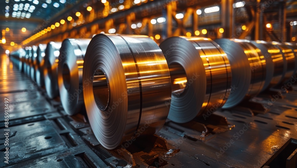 Obraz premium machine in factory