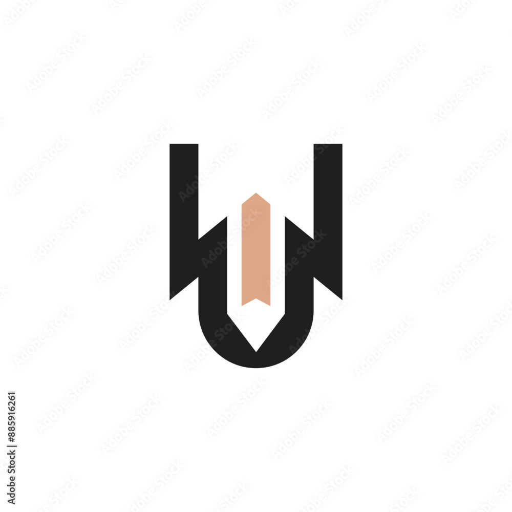 UW, WU, W AND U Abstract initial monogram letter alphabet logo design UW, WU, W AND U Abstract initial monogram letter alphabet logo design