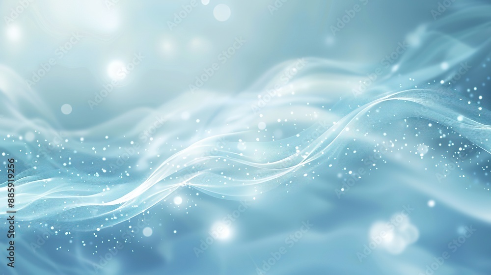 Soft Blue Abstract Background with Gentle Sunlight and Light Blue Sky Featuring White Clouds, Perfect for Design, Banner, or Wallpaper Templates Soft Blue Abstract Background with Gentle Sunlight and Light Blue Sky Featuring White Clouds, Perfect for Design, Banner, or Wallpaper Templates