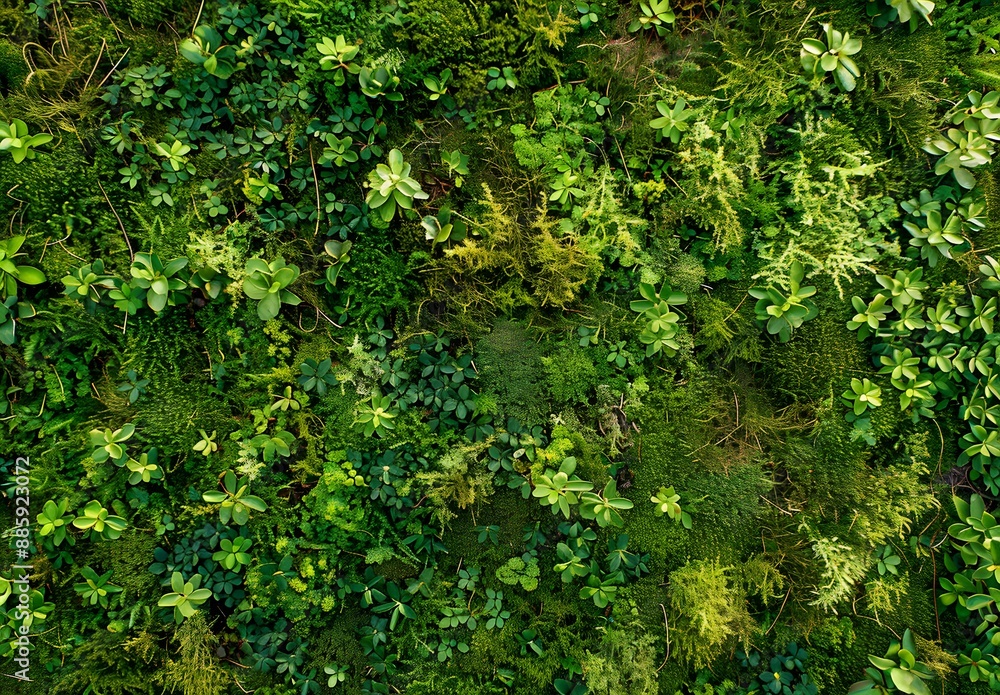 Green Moss Texture Background For Wall Decor Green Moss Texture Background For Wall Decor
