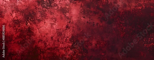 Abstract Red Grunge Texture Background