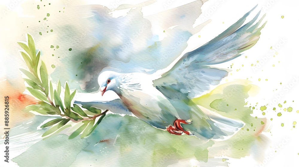 Obraz premium bird, dove, pigeon, peace, flying, sky, white, animal, blue, vector, fly, wing, illustration, flight, nature, love, symbol, freedom, wedding, feather, wings, swan, clouds, beauty, wildlife