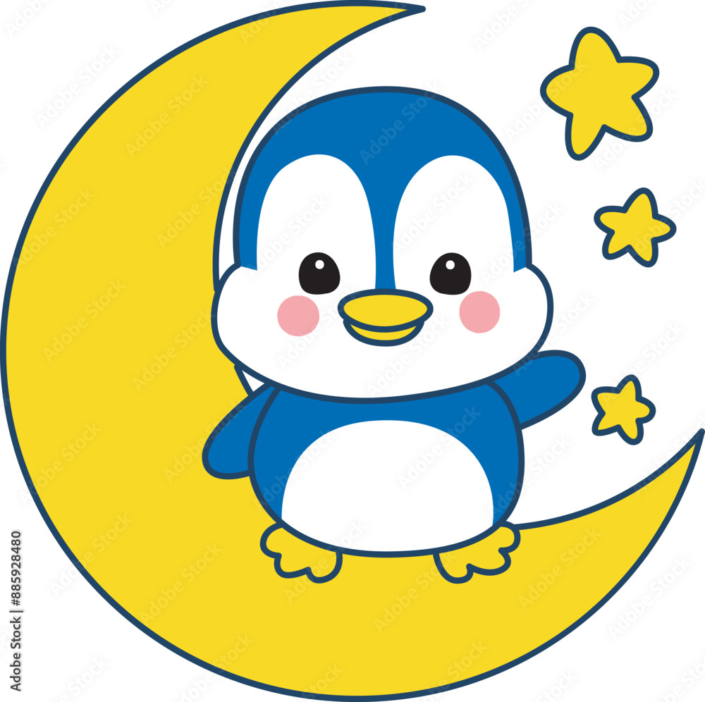 Illustration of cute penguin icon.
Funny penguin in cold weather elements.
Illustration of cute penguin icon.
Funny penguin in cold weather elements.