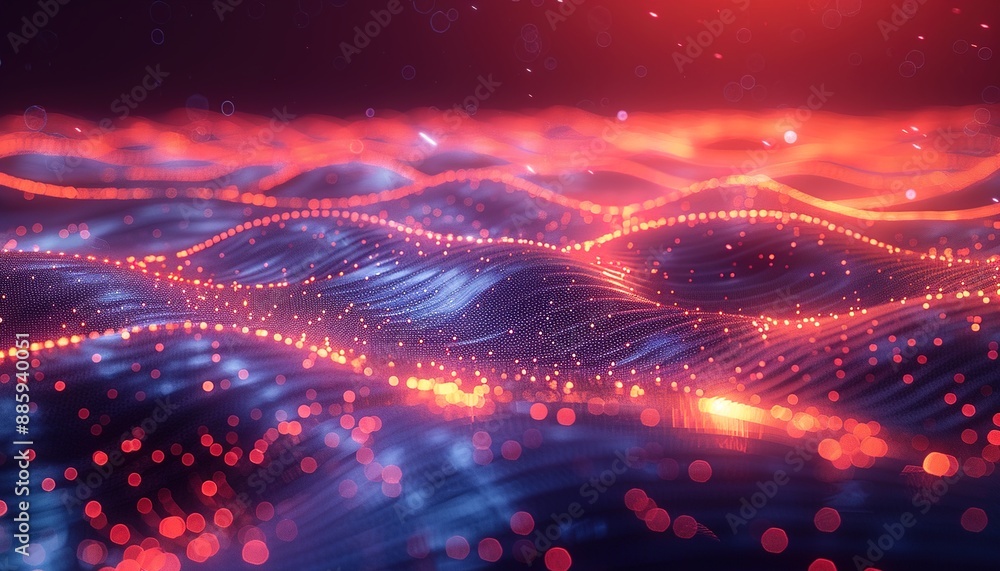 Abstract 3d render, connection concept Abstract 3d render, connection concept