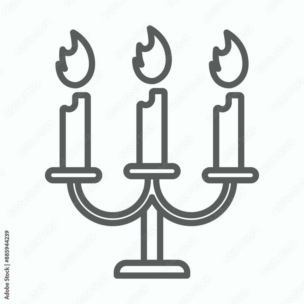 candle icon, beeswax candle vector candle icon, beeswax candle vector