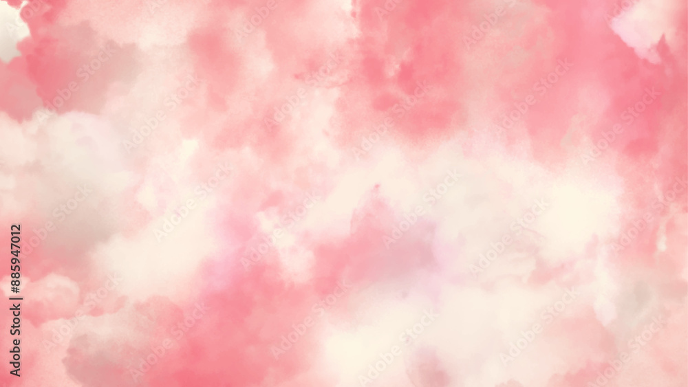 Soft pink watercolor strokes blend into a beautiful abstract background, watercolor background concept, Beautiful and smooth soft blurred pink texture in center with blank. Soft pink watercolor strokes blend into a beautiful abstract background, watercolor background concept, Beautiful and smooth soft blurred pink texture in center with blank.