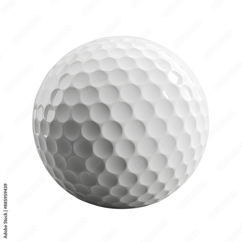 Golf ball mockup with transparent background Golf ball mockup with transparent background