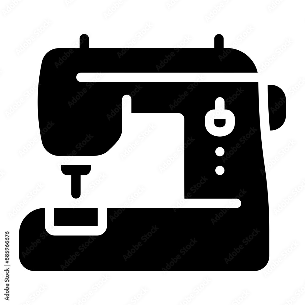 sewing machine Solid icon sewing machine Solid icon