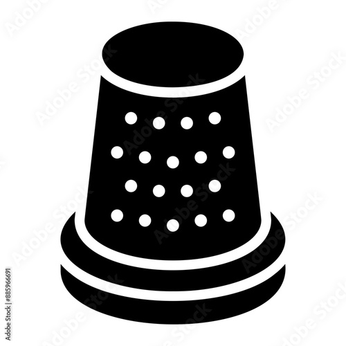 thimble Solid icon